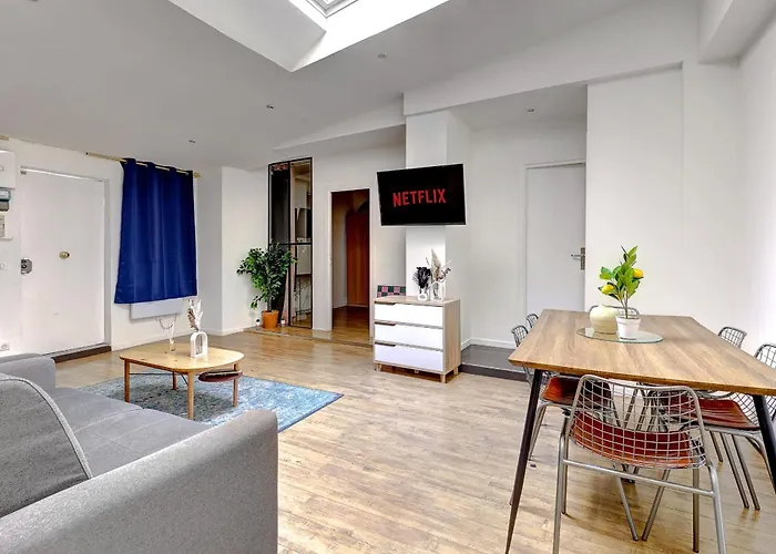 Ambiance Contemporaine Et Detente - 10 Apartment Paris